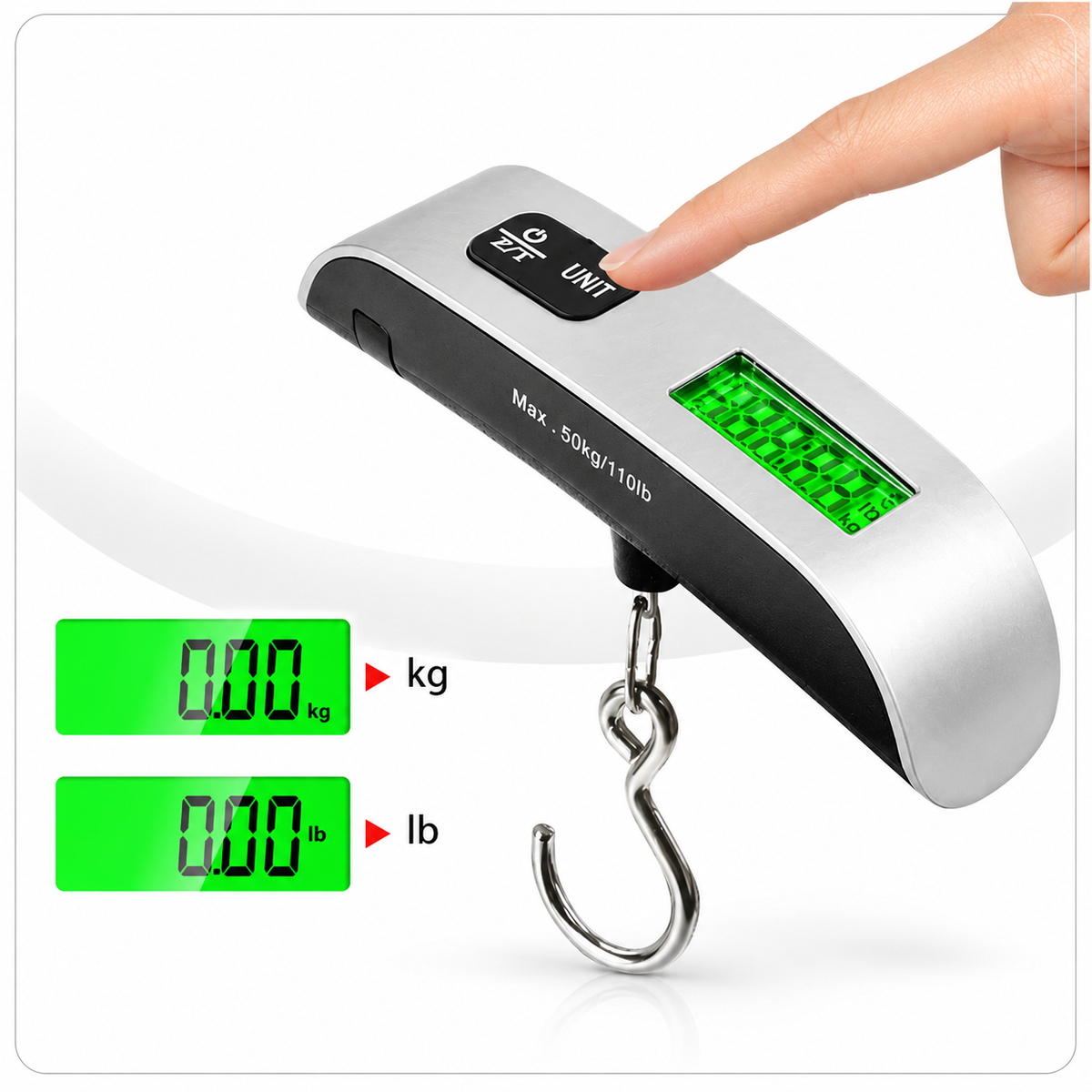 Portable Digital Luggage Weight Scale – Travel Baggage Scale