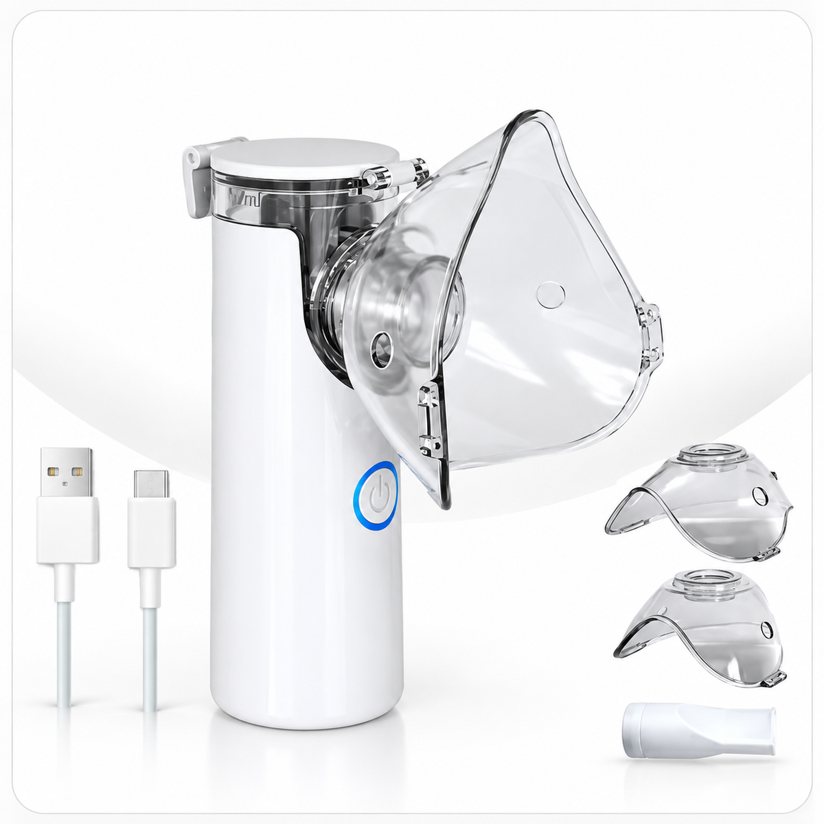 Portable Mesh Nebulizer – Compact Inhalation Device